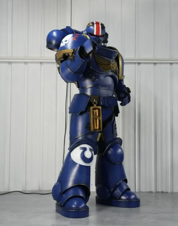 Warhammer 40K Ultramarines Primaris Lieutenant Argaranthe Cosplay Armor - Image 2