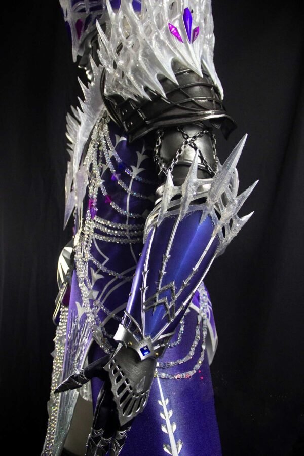Monster Hunter Iceborne Velkhana Cosplay Armor Set - Deluxe Version - Image 3