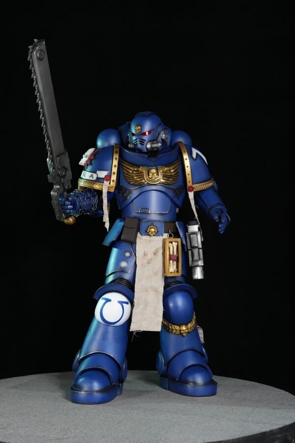 Warhammer 40K Ultramarines Titus Cosplay Armor - Image 3