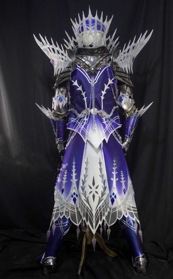 Monster Hunter Iceborne Velkhana Cosplay Armor Set - Deluxe Version - Image 4