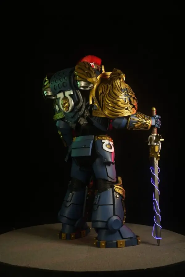 Warhammer 40K Space Marines Primaris Captain Cosplay Armor and Sword - Image 2