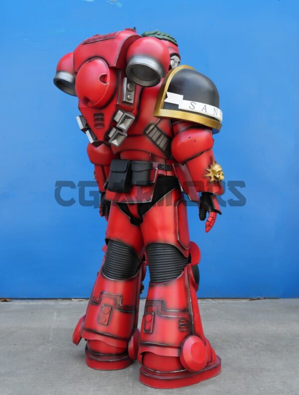 Warhammer 40K Blood Angels Marine Cosplay Armor - Image 2
