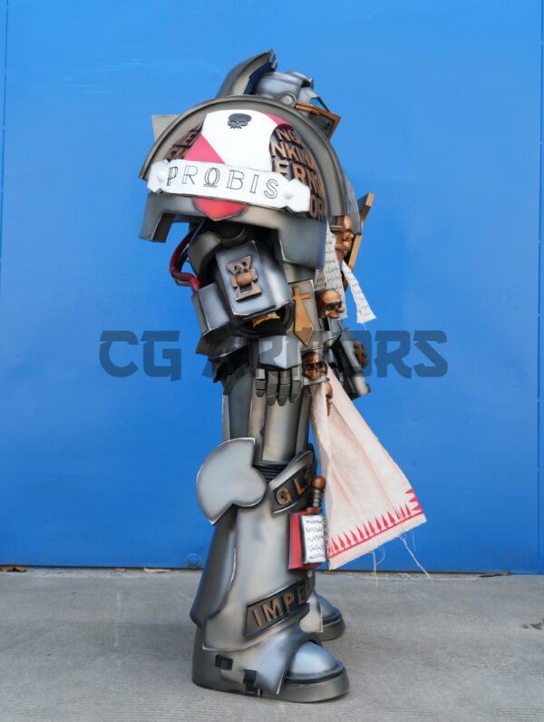 Warhammer 40K Grey Knights Brotherhood Terminator Squads Captain Jaric Thule Cosplay Amor - Image 2