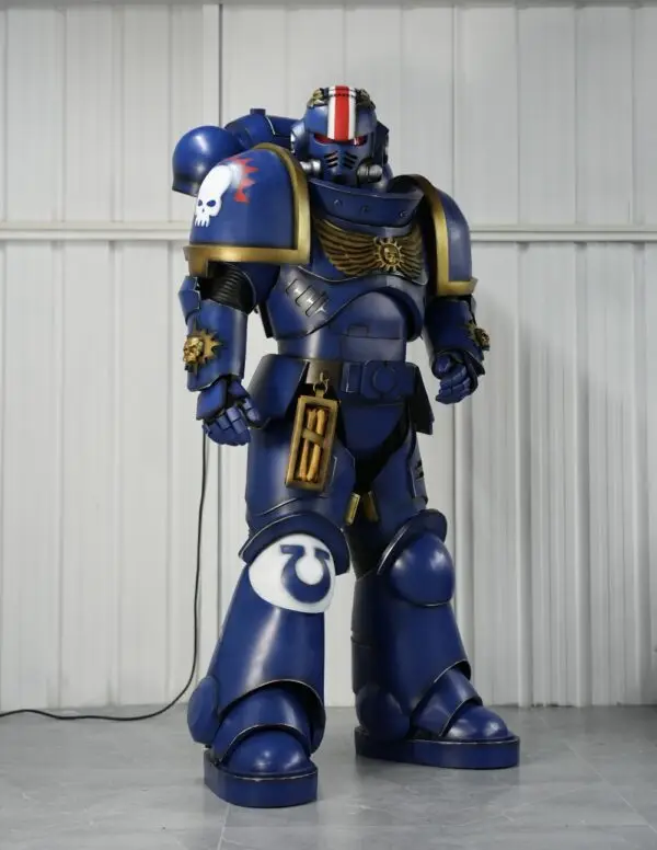 Warhammer 40K Ultramarines Primaris Lieutenant Argaranthe Cosplay Armor - Image 4