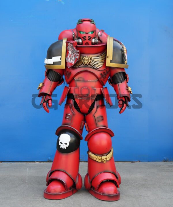 Warhammer 40K Blood Angels Marine Cosplay Armor - Image 4