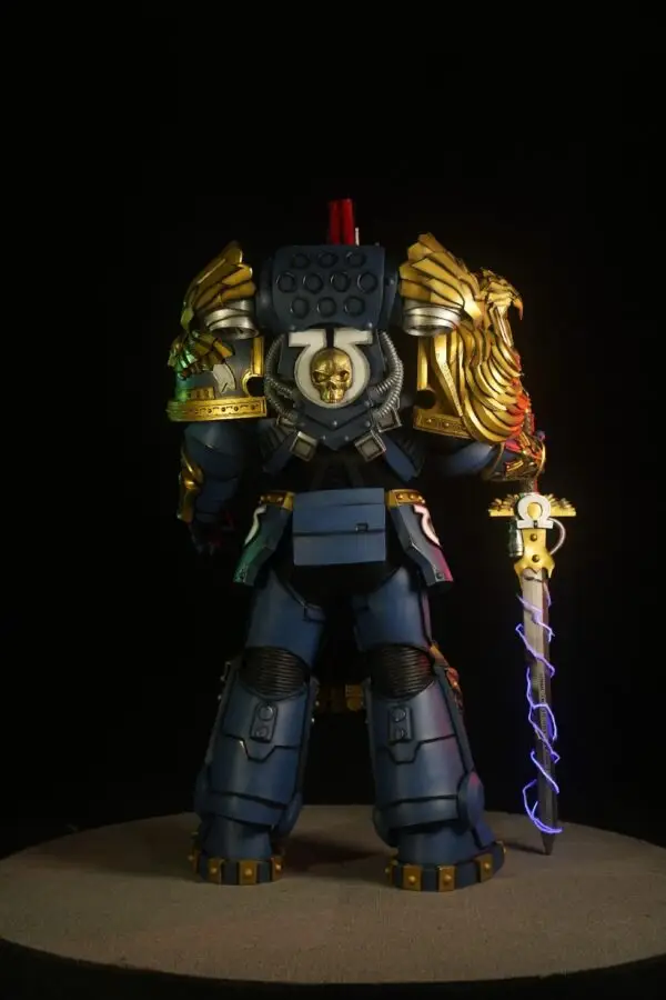 Warhammer 40K Space Marines Primaris Captain Cosplay Armor and Sword - Image 4
