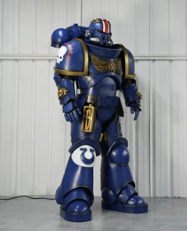 Warhammer 40K Ultramarines Primaris Lieutenant Argaranthe Cosplay Armor - Image 6