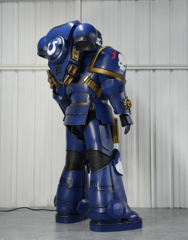 Warhammer 40K Ultramarines Primaris Lieutenant Argaranthe Cosplay Armor - Image 7