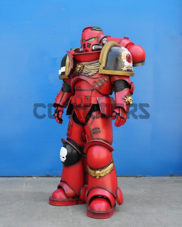 Warhammer 40K Blood Angels Marine Cosplay Armor - Image 7