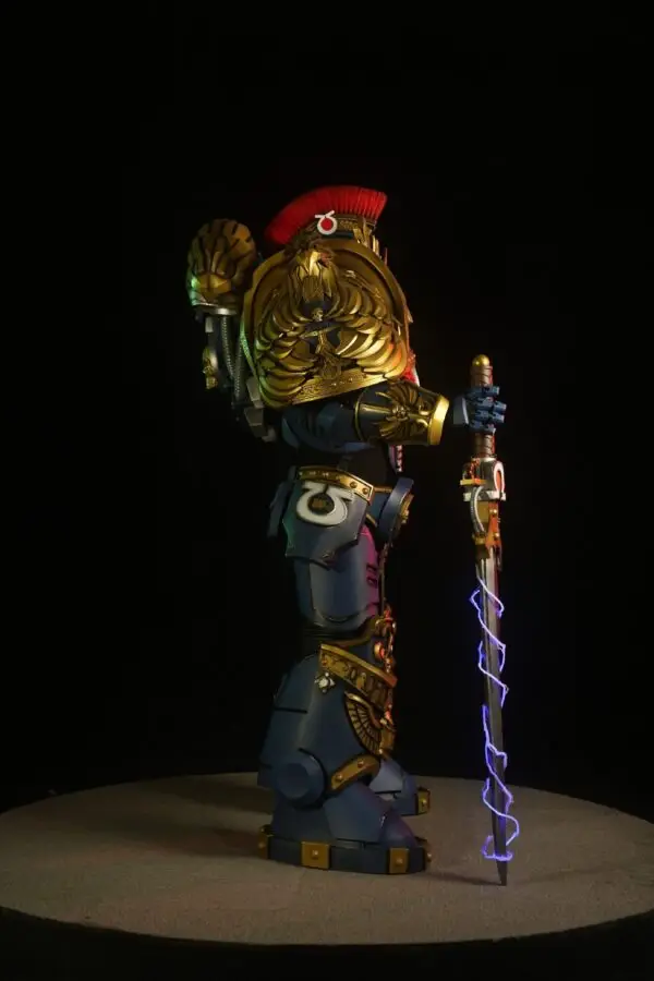 Warhammer 40K Space Marines Primaris Captain Cosplay Armor and Sword - Image 6