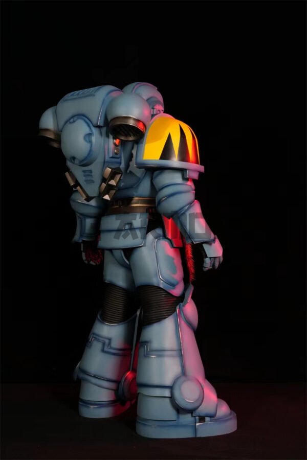 Warhammer 40K Space Wolf Chapter Space Marine Cosplay Armor - Image 5