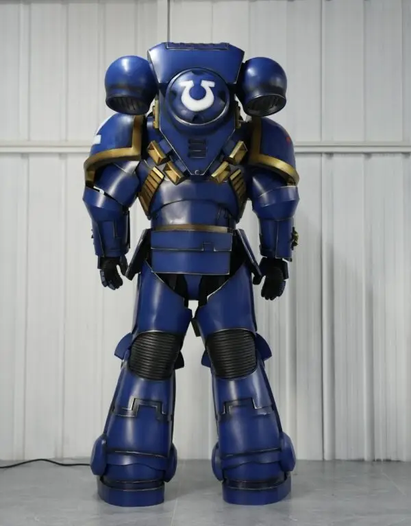 Warhammer 40K Ultramarines Primaris Lieutenant Argaranthe Cosplay Armor - Image 8