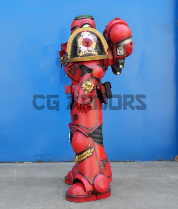 Warhammer 40K Blood Angels Marine Cosplay Armor - Image 8