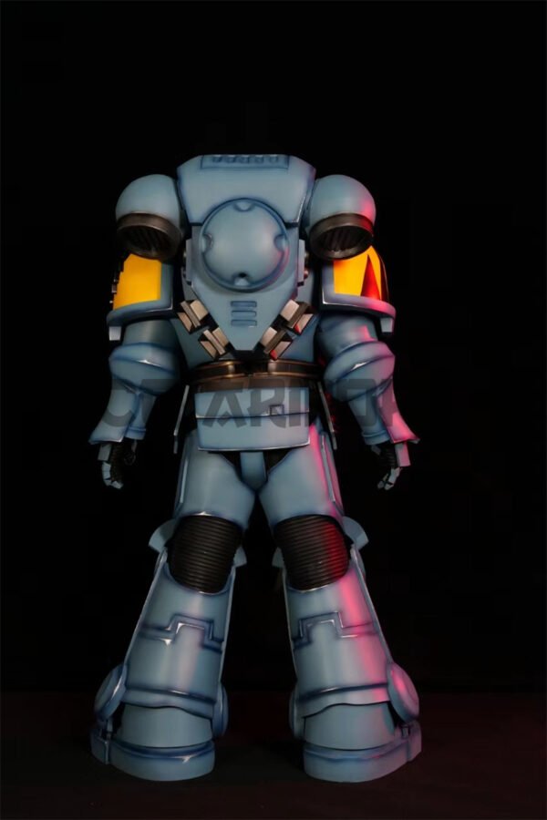 Warhammer 40K Space Wolf Chapter Space Marine Cosplay Armor - Image 6